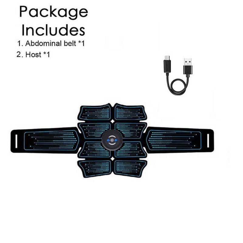 "Ultimate Ab Toner: Sports Vibration Belt Machine for Powerful Abdominal Muscle Stimulation and Fitness Training at Home Gym"