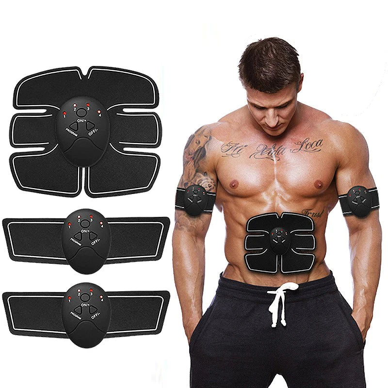 "Ultimate EMS Electric Muscle Stimulator: Sculpt Your Abs, Tone Your Hips & Buttocks, Achieve Six Pack Abs, Boost Fitness, and Enjoy Slimming Massage!"